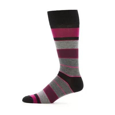 J. Ferrar Dress 1 Pair Crew Socks Mens