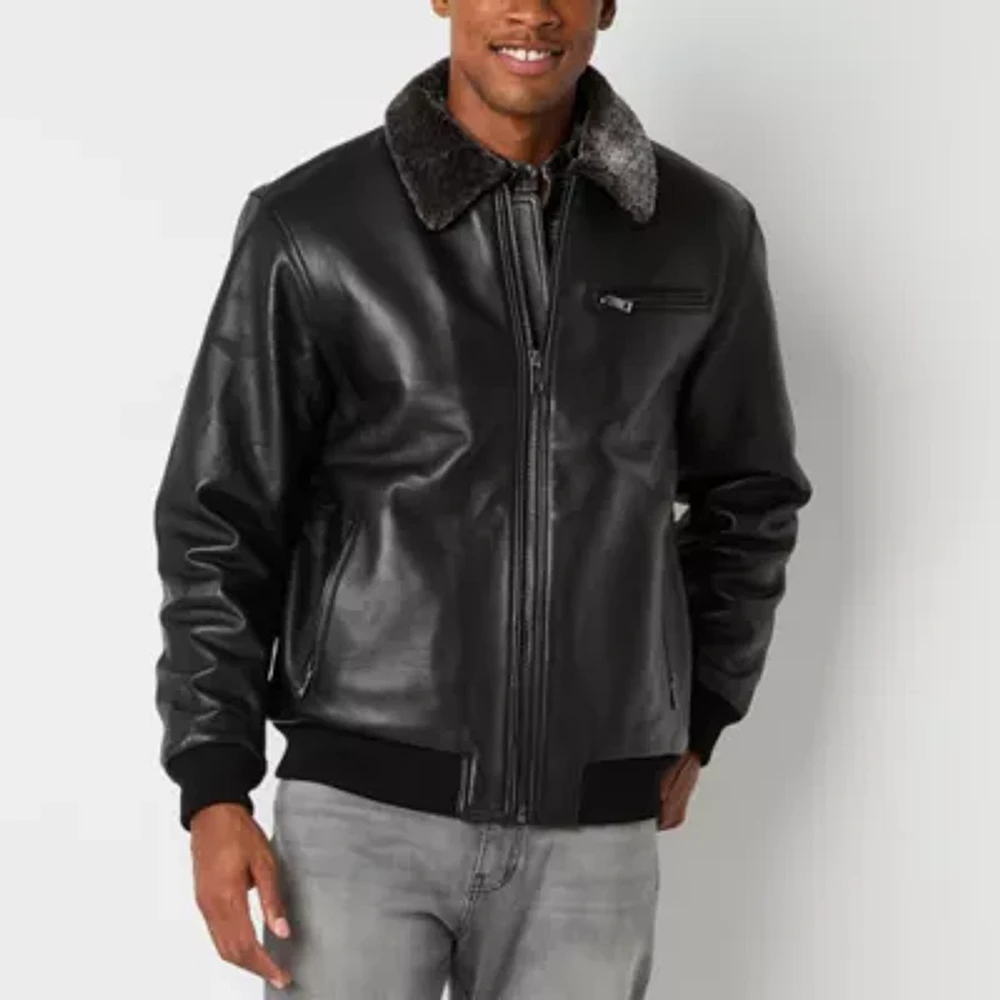 Victory Mens Leather Midweight Jacket