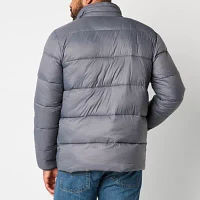 St. John's Bay Mens Water Resistant Big and Tall Midweight Puffer Jacket