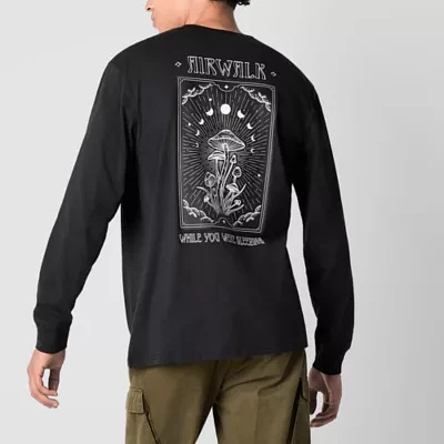 Airwalk Mens Long Sleeve Graphic T-Shirt