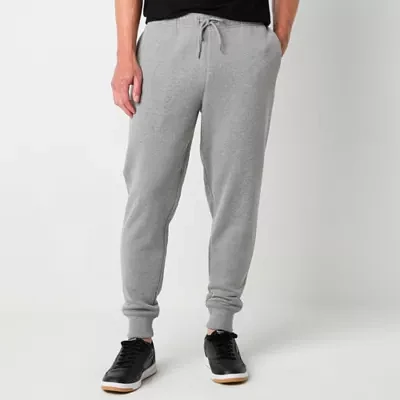 Xersion Cotton Fleece Mens Mid Rise Moisture Wicking Jogger Pant