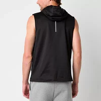 Xersion Performance Fleece Mens Sleeveless Moisture Wicking Hoodie