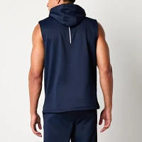 Xersion Performance Fleece Mens Sleeveless Moisture Wicking Hoodie