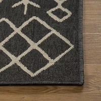 Evette Rios X LR Home Tribal Eclectic 24"X36" Indoor Outdoor Rectangular Accent Rug