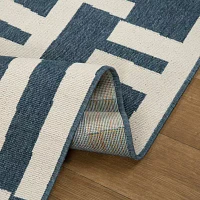Evette Rios X LR Home Mapa Graphic Print Indoor Outdoor Rectangular Area Rug