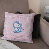 Northwest Hello Kitty Ski Patrol Throw Pillow