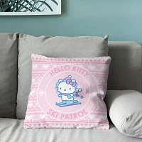 Northwest Hello Kitty Ski Patrol Throw Pillow