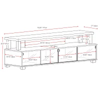 Bromley 75" TV Bench