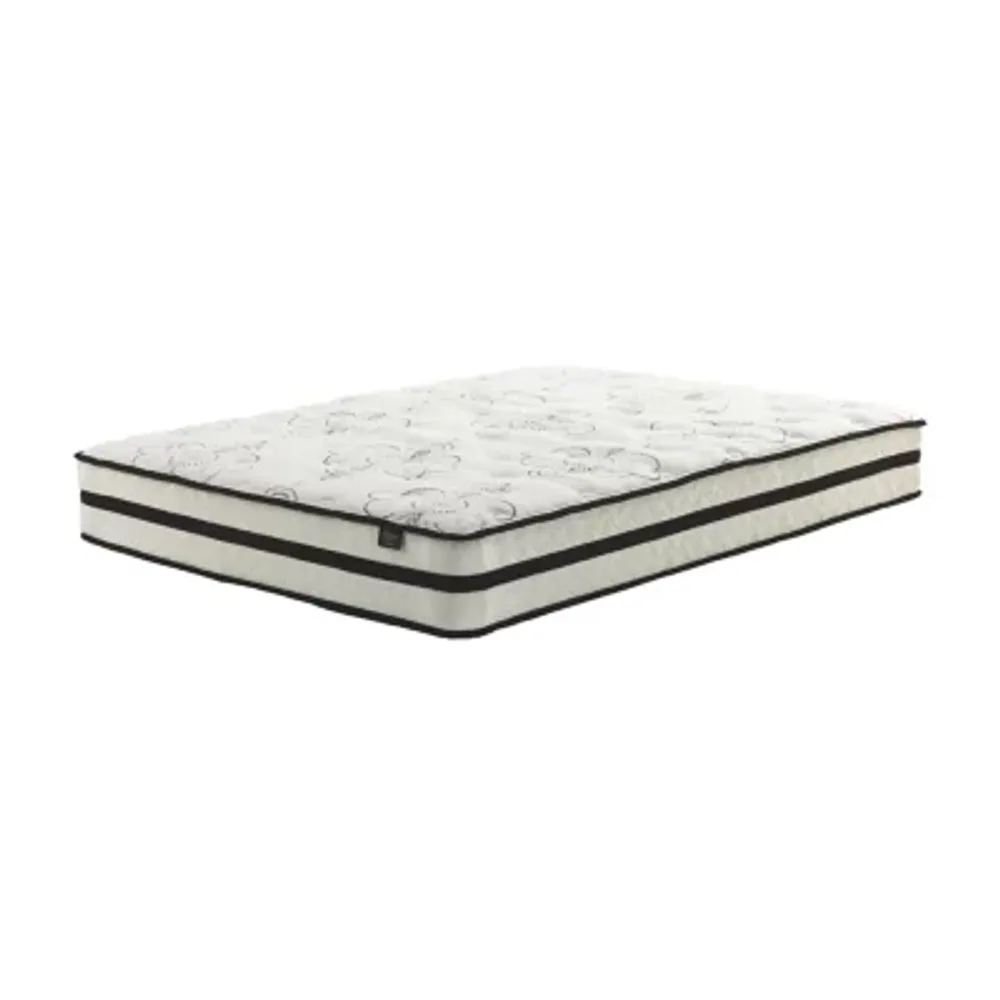 Signature Design by Ashley Chime 10" Medium Hybrid Mattress a Box