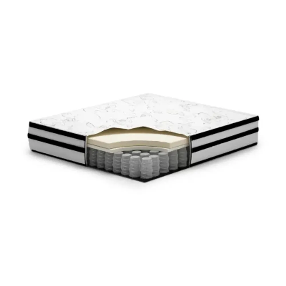 Signature Design by Ashley Chime 10" Medium Hybrid Mattress a Box