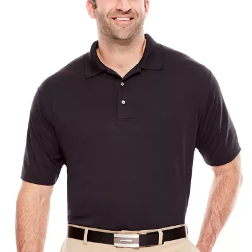 PGA TOUR® Short Sleeve Airflux Solid Polo- Big & Tall