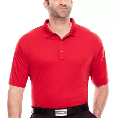 PGA TOUR® Short Sleeve Airflux Solid Polo- Big & Tall