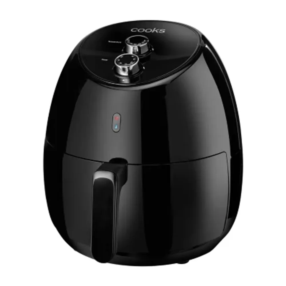 Cooks Compact 2 Quart Air Fryer, Black Top JCPenney NEW