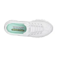 Skechers Womens D'Lites Bright Sky Slip-On Walking Shoes