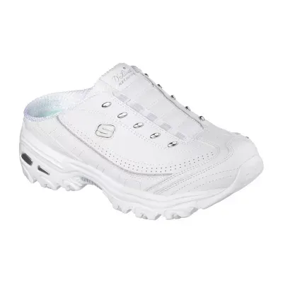 Skechers Womens D'Lites Bright Sky Slip-On Walking Shoes