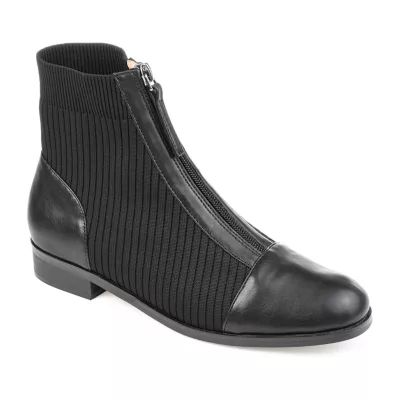 Journee Collection Womens Bexlie Stacked Heel Booties