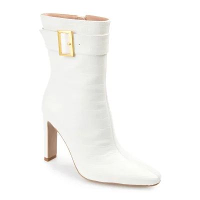 Journee Collection Womens Elanie Block Heel Booties