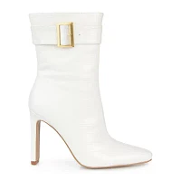 Journee Collection Womens Elanie Block Heel Booties