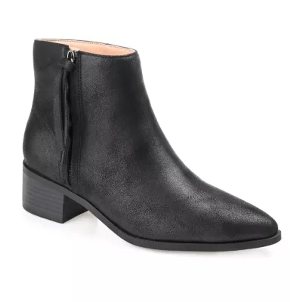 Journee Collection Womens Sadiya Stacked Heel Booties