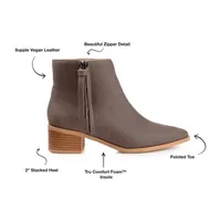 Journee Collection Womens Sadiya Stacked Heel Booties