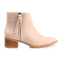 Journee Collection Womens Sadiya Stacked Heel Booties