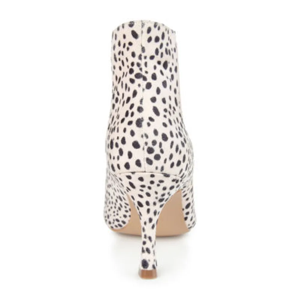 Journee Collection Womens Elitta Kitten Heel Booties