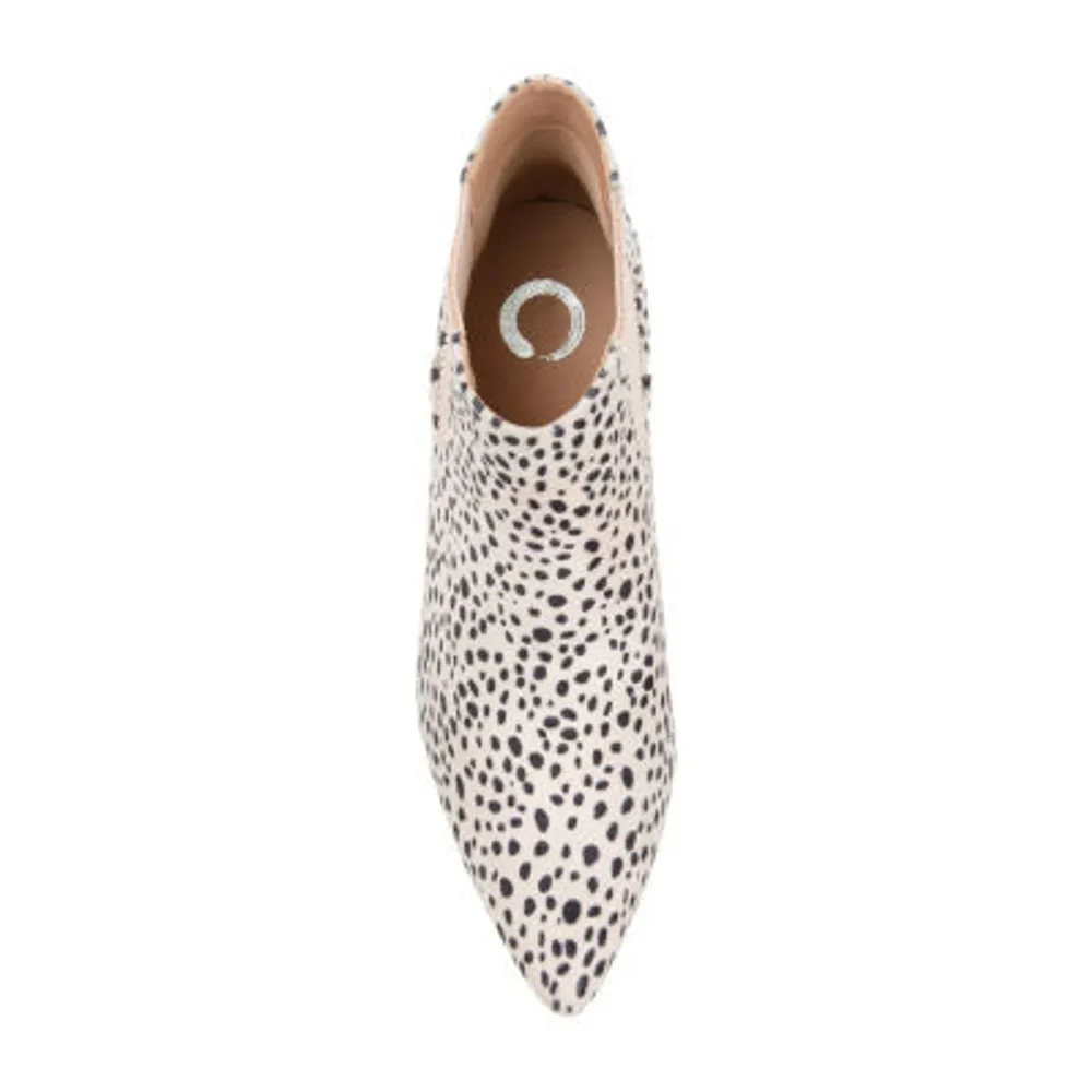Journee Collection Womens Elitta Kitten Heel Booties