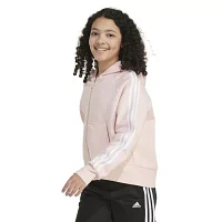 adidas Big Girls Fleece Midweight Jacket