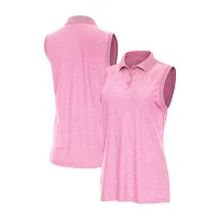 Antigua Recap Womens Golf Sleeveless Polo Shirt