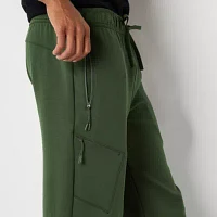 Xersion Scuba Open Bottom Mens Mid Rise Moisture Wicking Workout Pant