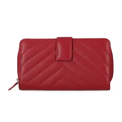 Mundi Leather Womens RFID Blocking Wallet