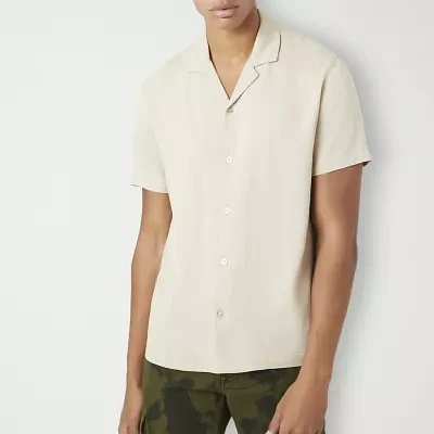 Forever 21 Mens Short Sleeve Button-Down Shirt