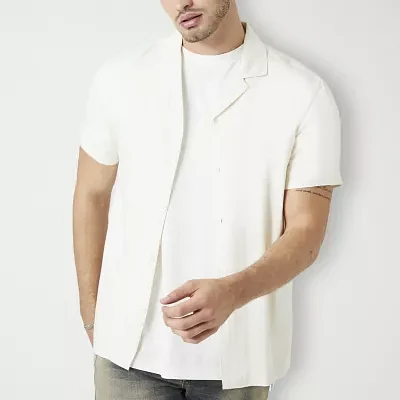 Forever 21 Mens Short Sleeve Button-Down Shirt