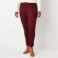 St. John's Bay - Tall Womens Mid Rise Skinny Fit Jean