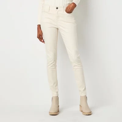 St. John's Bay - Tall Womens Mid Rise Skinny Fit Jean