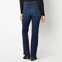 St. John's Bay - Tall Womens High Rise Flare Leg Jean