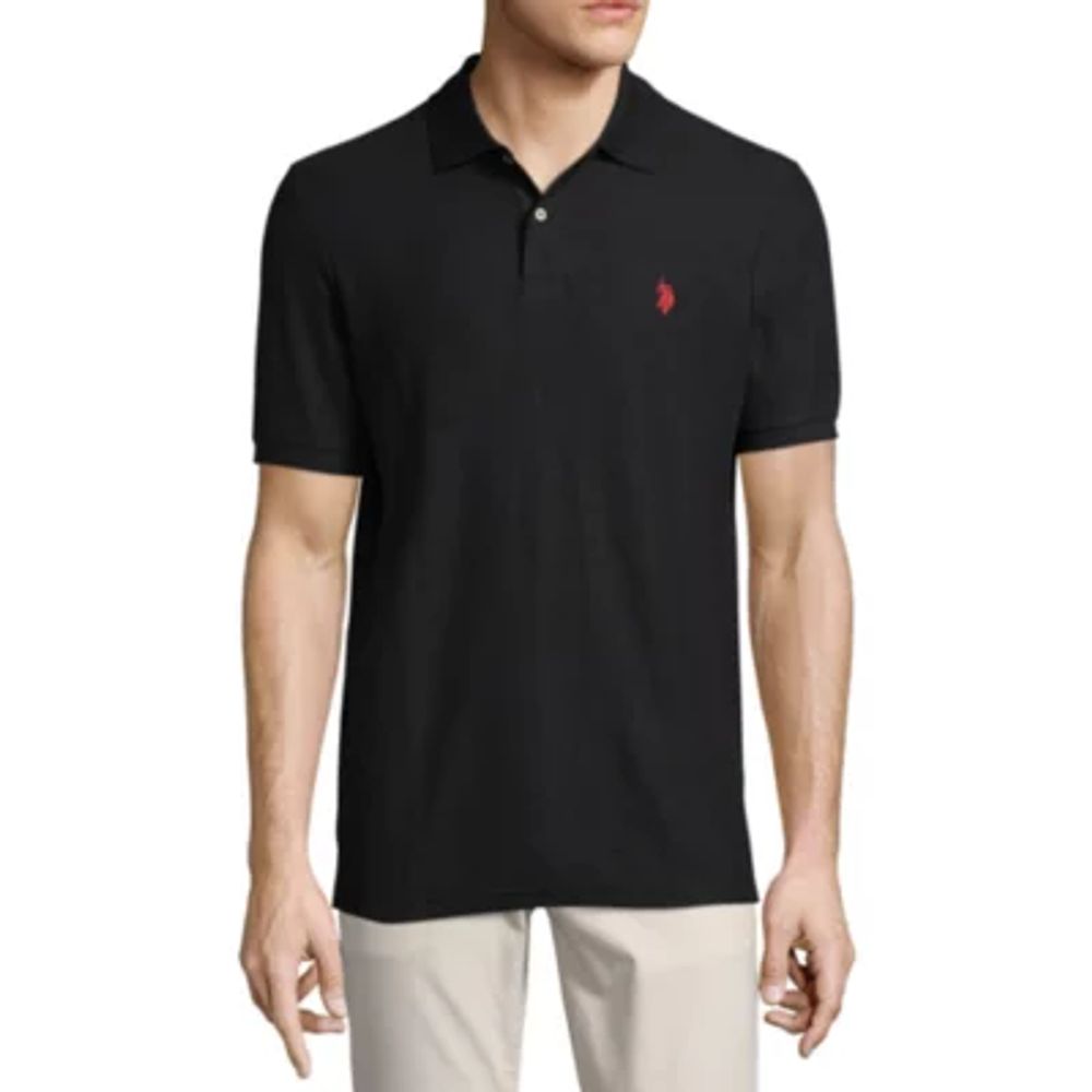 U.S. Polo Assn. Classic Fit Color Block Short Sleeve Pique Polo