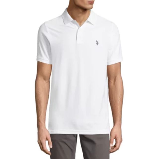 USPA . Polo Assn. Colorblock Mens Classic Fit Short Sleeve Shirt | Plaza  Las Americas