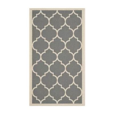 Safavieh Courtyard Collection Amias Geometric Indoor/Outdoor Area Rug