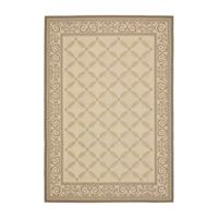 Safavieh Courtyard Collection Anima Geometric Indoor/Outdoor Area Rug