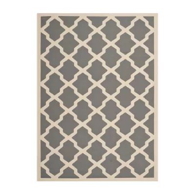 Safavieh Courtyard Collection Bailey Geometric Indoor/Outdoor Area Rug