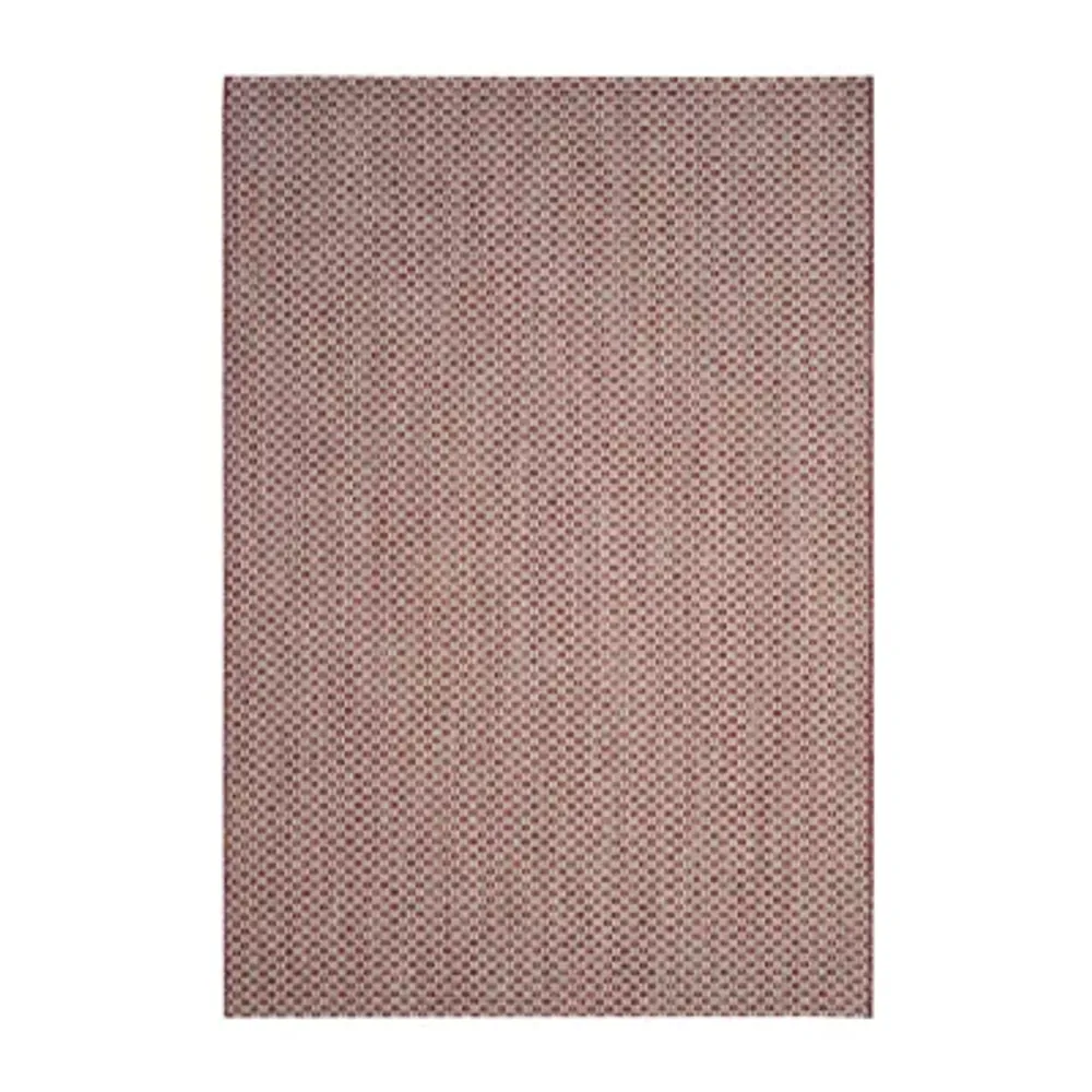 Safavieh Courtyard Collection Blanca Geometric Indoor/Outdoor Area Rug