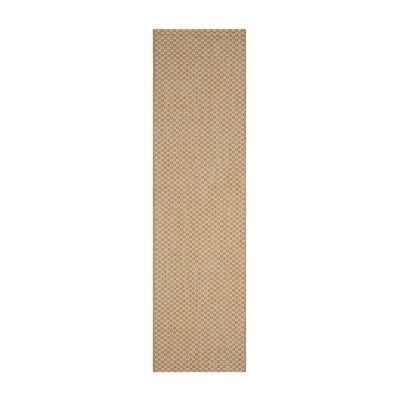 Safavieh Courtyard Collection Blanca Geometric Indoor/Outdoor Runner Rug