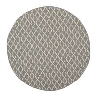 Safavieh Courtyard Collection Bora Geometric Indoor/Outdoor Round Area Rug