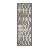 Safavieh Courtyard Collection Carmella Geometric Indoor/Outdoor Runner Rug