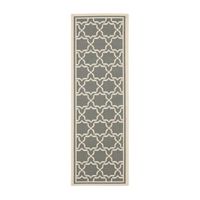 Safavieh Courtyard Collection Caymen Oriental Indoor/Outdoor Runner Rug