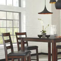 Signature Design by Ashley® Coviar 5-Piece Counter Height Dining Set