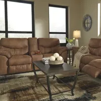 Signature Design by Ashley® Boxberg Reclining Loveseat With Console