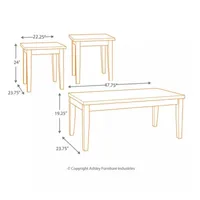 Signature Design by Ashley® Theo Coffee Table Set