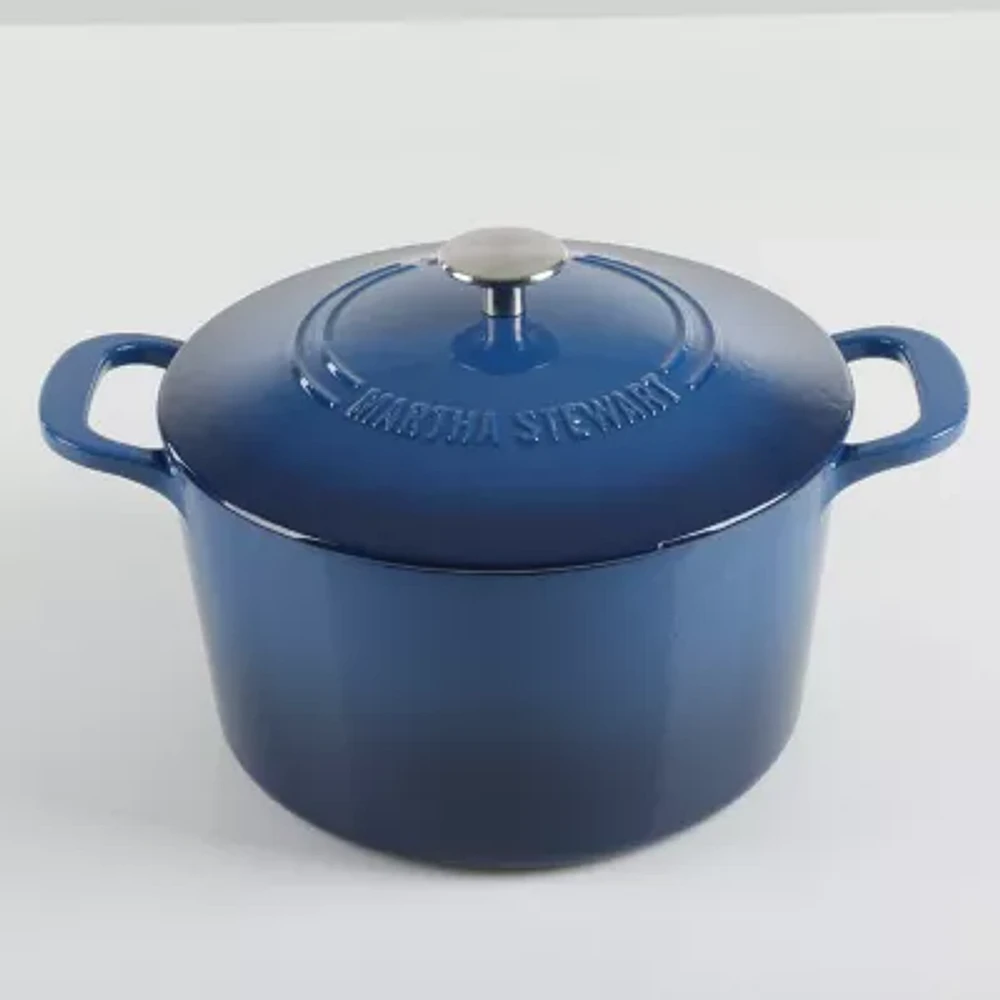 Martha Stewart Cast Iron 7-qt. Dutch Oven